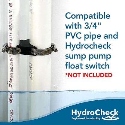 Sensor Installation Kit for HC6000V2 & HC6000 For Float Switches - Eliminates Stray Paths, Prevents False Triggers from High Iron & Mineral Content Water - 3/4 PVC Pipe Not Included