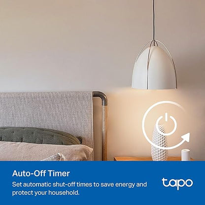 TP-Link Tapo Smart Light Switch, Single Pole, Neutral Wire Required, 2.4GHz Wi-Fi Light Switch Compatible with Alexa and Google Home, UL Certified, No Hub Required, White, Tapo S500(4-Pack)