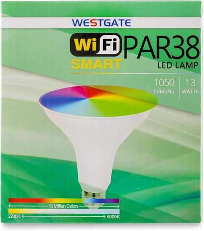 TC-PAR38-13W-RGBW-WIFIBLUETOOTH WG APP Compatible RGBW PAR Light