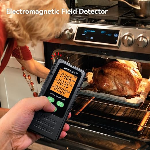 RDINSCOS EMF Detector 3-in-1 Electromagnetic Radiation Meter