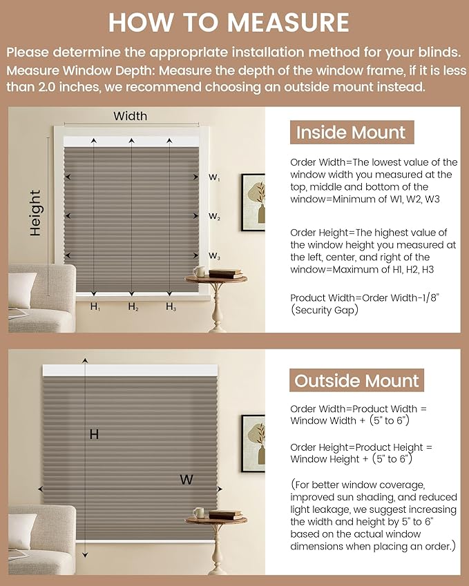 Kincmo Motorized Cellular Shades, Custom Motorized Blinds with Remote, Cordless Smart Electric Honeycomb Blinds Work with Apple HomeKit, Alexa, Google (75%-Blackout-Single-Cell Coffee)