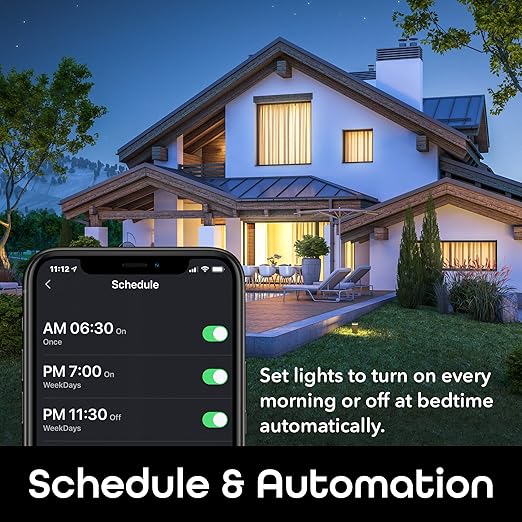 Geeni Smart Wi-Fi Light Switch: No Hub Required, Works with Alexa and Google Assistant
