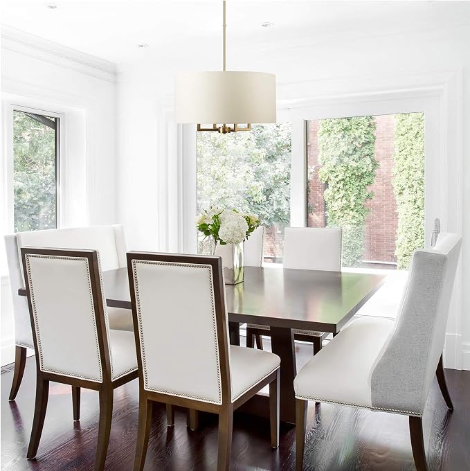 Globe Electric 60340 Emery Pendant Lighting, Matte Brass, Bulb Not Included
