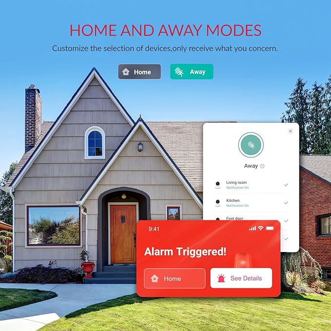 YI Pro 2K 3PC Home Security Camera, 2.4GHz Indoor Cameras for Home Security with Person, Vehicle, Animal Smart Detection, Phone App for Baby, Pet, Dog Monitoring, Works with Alexa and Google Assistant