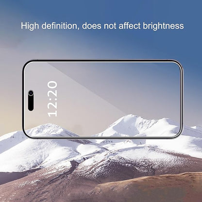 Ailun 3 Pack for iPhone 17 Pro Privacy Screen Protector [6.3 inch] with installation frame, Anti Spy Private Tempered Glass Anti-Scratch Case Friendly