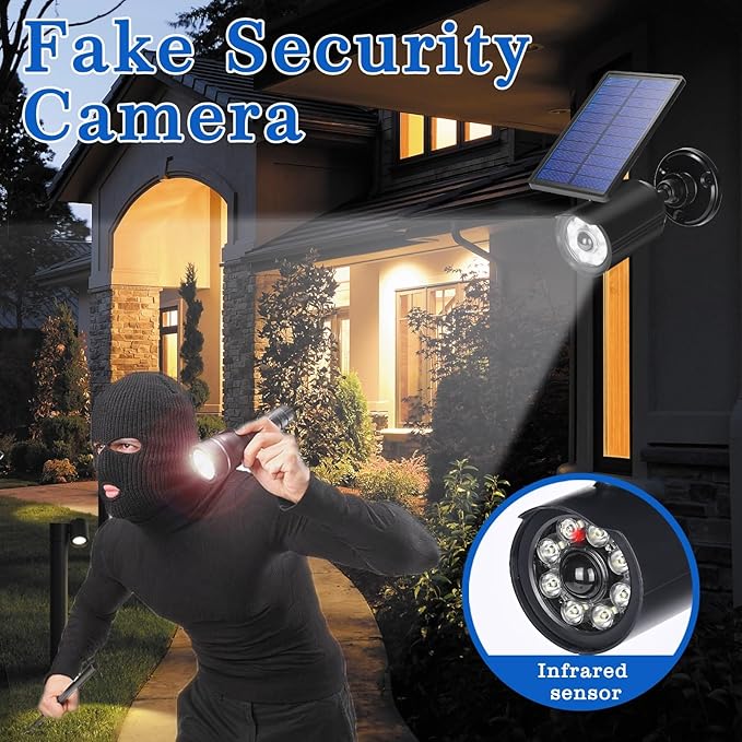Solar Motion Lights Outdoor Waterproof 3600mAh Solar Security Light for Outside Garden Driveway Path Deck Landscape Yard(2pack)