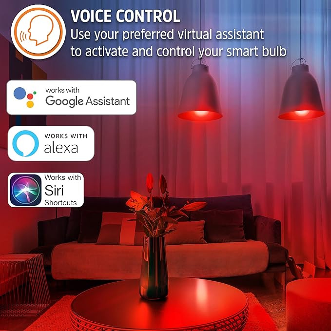 ENERGIZER A19 SMART BRIGHT RGB WHITE LED BULB