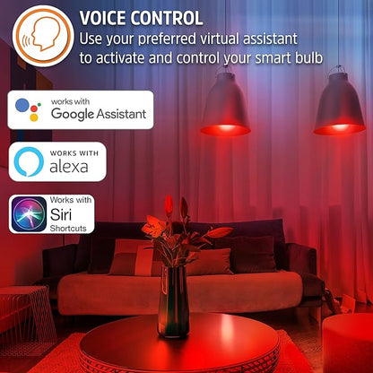 ENERGIZER A19 SMART BRIGHT RGB WHITE LED BULB