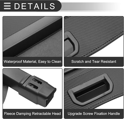 Motoforti Retractable Cargo Cover for Honda CRV 2023-2024 08Z07-3A0-110 Rear Trunk Parcel Shelf Luggage Security Shield Shade, Black Carbon Fiber Pattern