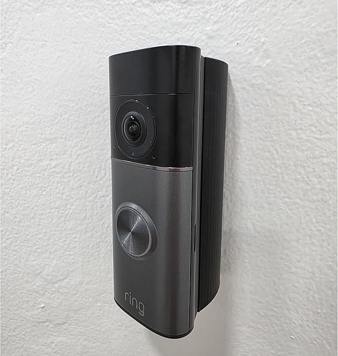 45 Degree Angle Mount Wedge Doorbell Accessory Compatible with Ring Wired Doorbell Pro 3rd Gen Retinal 4K 3D Printed