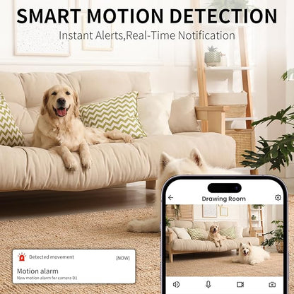 1080P Mini Camera DIY Module with 2.4G/5Ghz WiFi, Nanny Cam with 300 Minutes Battery, Motion Detection, 140° Wide Angle, App Control, Portable Small Camera Module for Home Security, Pets, Office