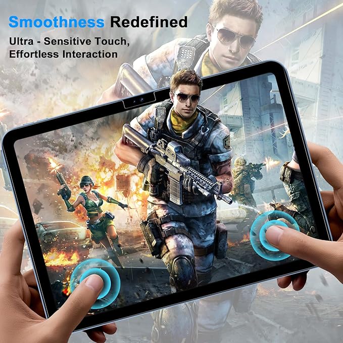 Privacy Screen Protector for iPad Air 11 Inch M3 M2 (7th&6th Generation, 2025/2024), Anti-Spy Tempered Glass Film for iPad Air11 Inch, Touch Sensitive，Bubble Free, Case Friendly, 1 Pack