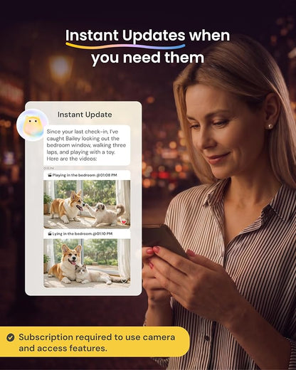 Furbo Mini Pet Camera [Paid Plan Required to Activate]