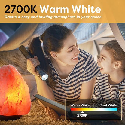 C7 LED Night Light Bulbs, 0.5W E12 Candelabra Base Candle Light Bulb Equivalent 5W/7W Incandescent Bulb Warm White 2200K , Mini Light Bulbs for Chandelier Nightlight Salt Lamp Window Bulbs, 6-Pack