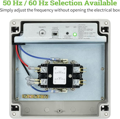 Briidea 50 Amp Smart Management Module (SMM), Load Management Device to Protect Generator from Overload, Gray