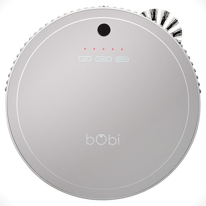 bObi Pet Robotic Vacuum Cleaner, Silver