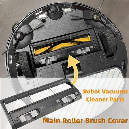 Main Roller Brush Cover/Brush Back Cover for Ecovacs Deebot Ozmo Yeedi Vac Pro 2 T8 T5 T9 N5 N8 N8pro X1 N8+ DVX34 Series Robot Vacuums Replacement Parts