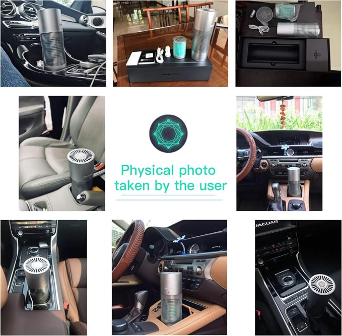 Air Purifier, Auto Control plus Air Quality Monitor, Quiet in Home, Three Purification Modes(SK-50)