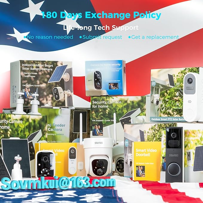 Vicohome 2CQ4 2K AI Solar Security Camera Wireless Outdoor,Battery Powered Cam, Color Night Vision,Two Way Audio, Motion Detection, Easy to Setup,Audible Flashlight Siren 180 Days Exchange Policy