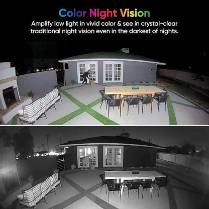 WYZE Floodlight Camera v2, 2800-Lumen LEDs, 2K HD Outdoor Security Camera, 160° Wide View, Motion Activated Light, 105dB Siren, Cloud & Local Storage, Color Night Vision, Wired (Renewed), Black