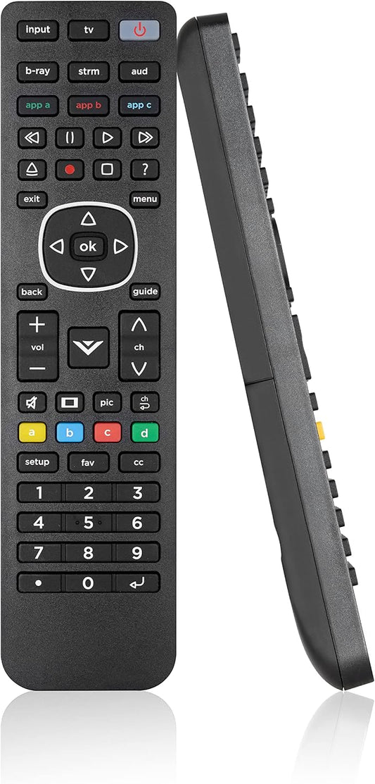 UltraPro 4-Device Replacement Remote for Vizio, Smart TV | Compatible with LED LCD HD UHD 4K HDR Plus Universal Remote Control Function for Streaming Players, Sound Bars,, 67208