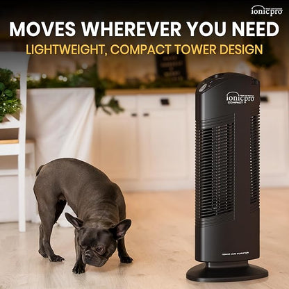 Ionic Pro Compact Filterless Air Purifier for Home, Cleans Up to 300 sq.ft