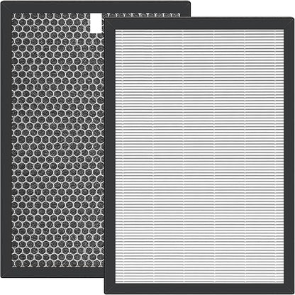 Filter Compatible with BreathePlus Pro Smart Air Purifier | Model: BP-PRO-600, True H13 High-efficiency Carbon HEPA Filter, Hepa x 1, Carbon Filter x 1