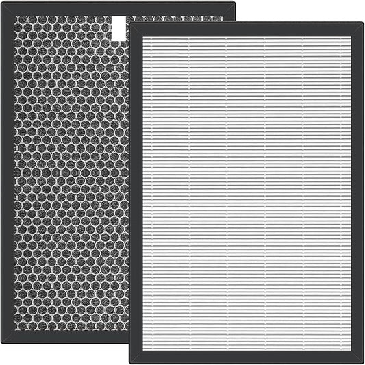 Filter Compatible with BreathePlus Pro Smart Air Purifier | Model: BP-PRO-600, True H13 High-efficiency Carbon HEPA Filter, Hepa x 1, Carbon Filter x 1
