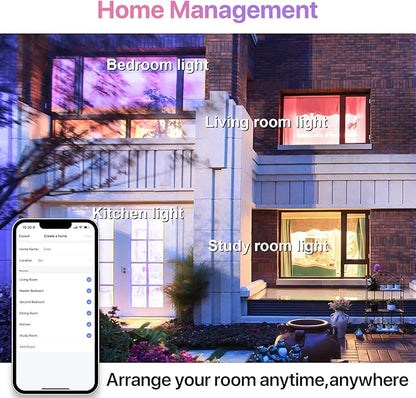 ORALUCE 丨 Bundle - Motion Sensor Light Bulbs (Pack of 2) & Smart LED Bulb A19 Wi-Fi and Bluetooth (Pack of 2)