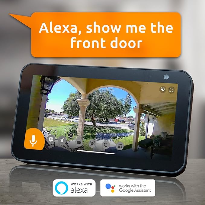 TOUCAN Wireless Video Doorbell Camera V3 with Chime – Battery Powered Smart Doorbell, HD Video, Motion Detection Alerts, 2-Way Talk, Night Vision, Wide Angle Security Camera, No Subscription Required
