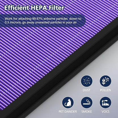 HY4866 Replacement Filters for MORENTO HY4866, WESTHEY HY4866 Air Purifi-er