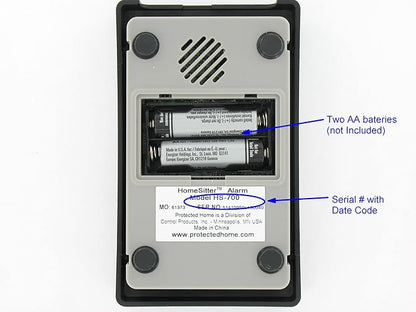 FreezeAlarm Homesitter Temperature, Water, Power Alarm HS-700 with voice message to up to 3 phone numbers / No monitoring fees