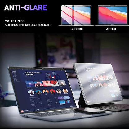 Peslv Magnetic Anti Blue Light Screen Protector for MacBook Pro 13 Inch (2016-2022, M1, M2), Removable Glare Filter for 13.3" Mac Laptop Computer