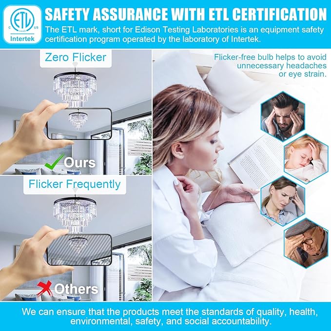 10-Pack G9 LED Bulbs 6000K Daylight, 6W 60W Equivalent, 600LM Warm White T4 Crystal Chandelier Lights, G9 Bi-Pin Ceramic Base, Non-Dimmable