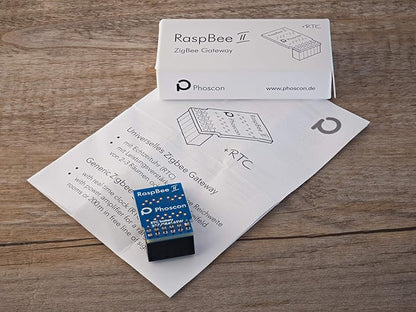 RaspBee II - Universal Raspberry Pi Zigbee 3.0 Gateway, Includes deCONZ & Phoscon App, Home Automation, Home Assistant, ioBroker, Zigbee2MQTT