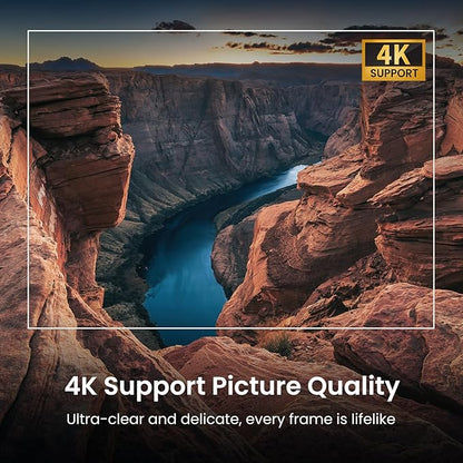Official Licensed Google TV - HAPPRUN Native 1080P Outdoor Smart Projector | Google TV • 10K+ Apps • 4K Decoding • Dolby & AirPlay • Wi-Fi & Bluetooth • Outdoor Ready • Plug & Play • PS5 Compatible