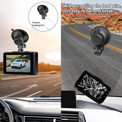 Dash Cam Mount, Windshield Suction Cup Mounting Bracket, Suction Cup Bracket, Suitable for R2-4K and R2-4K PRO Car Recorder Models 2 Sets
