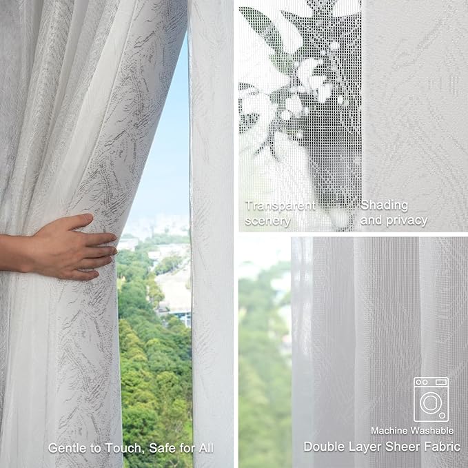 Motorized Sheer Vertical Blinds with Remote, Light Filtering Vertical Blind Sliding Door Blinds Remote Control Blinds for Sliding Glass Door Customize(Jacquard Off-White)