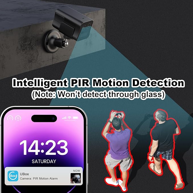 4G LTE Cellular Security Camera No WiFi Needed, Dual Lens Magnetic Cellular Camera with Long Standby Battery, Night Vision, Human Detect, Off Grid Security Camera for RV, Garage, Cabin, Barn(Black)