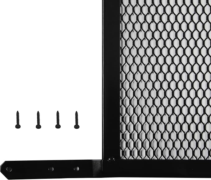 M-D Building Products 14182 Door Grille, Adjustable Fit for Doors 30" to 36" Wide, Easy-to-Install, Ideal for Residential and Commercial Use (Bronze)