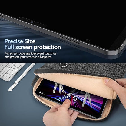 Peslv 4 Way Magnetic Privacy Screen Protector for iPad Pro 12.9 Inch 2018 2020 2021 2022, Removable 360 Degree Spy Private Black Security Screen Filter, Easy Install Anti Blue Light Glare