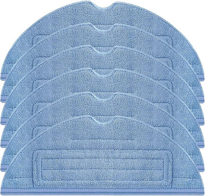 6 Pack Mop Cloth Pads for Roborock S7, Microfiber Mop for Xiaomi for Roborock S7+/MaxV/Plus/Ultra/ S8/ S8+/ T7S /T7S Vacuum Cleaner, Reusable and Washable Pad Accessories