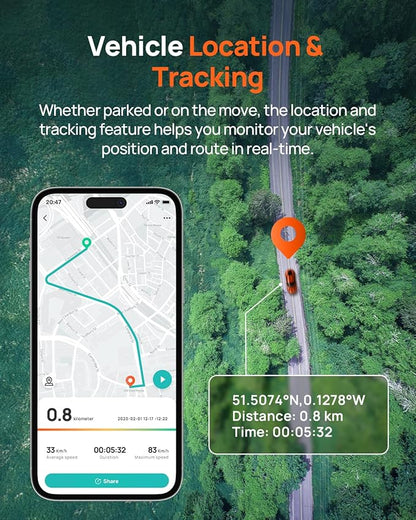 70mai UP05 4G Hardwire Kit with SIM Card, 4G Support, Type-C for Dash Cam A510, X800, A810, T800, 12V-30V to 5V/2.4A, Remote Monitoring, Low Voltage Protection, 24H Parking Mode