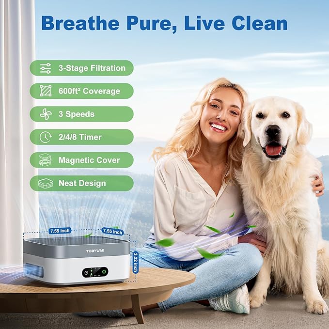 Air Purifiers for Home+ Air Purifier TDBYWAE Air Purifiers for Home Bedroom