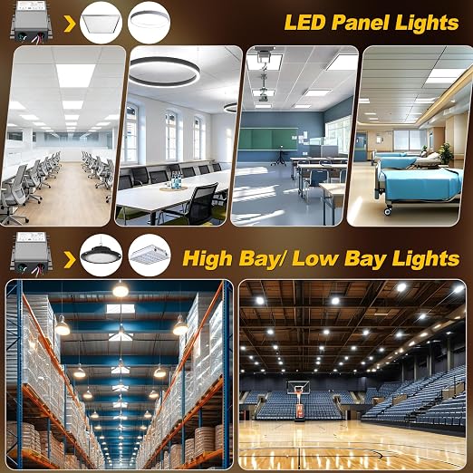 UL Listed 60W 12V Dimmable LED Driver 5-in-1, Universal Power Supply for TRIAC/Phase, 0-10V, 1-10V, PWM, Potentiometer Dimmers, for LED Strip Lights, Panel, Landscape Lighting, Class 2