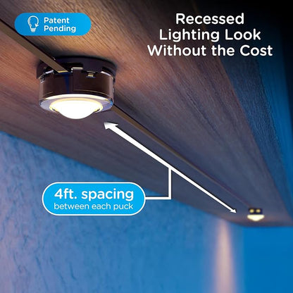 Enbrighten Accent Permanent Outdoor Lights, 100ft, 24 Lights, Smart | Black Cord, RGBWIC LEDs, Weatherproof, Cuttable, Link to 200ft, Christmas, App Control, Works with Alexa & Google Home