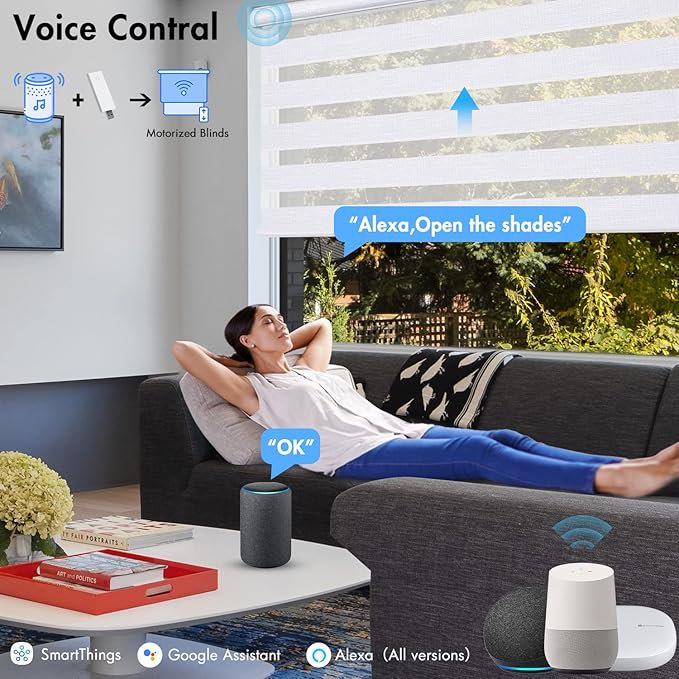 Smartwings Roller Shades Blinds Accessories Smart Link, Smart Bridge Home Automation Hub,Wi-Fi 2.4GHz,White
