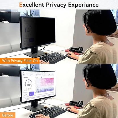 [2 Pack] 29 Inch Computer Privacy Screen for 21:9 Aspect Ratio Widescreen Monitor, Eye Protection Anti Glare Blue Light Computer Monitor Privacy Filter, Removable Anti-Scratch 29in Protector Film