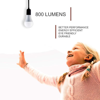 A19 LED Light Bulbs - E26 Base, 60W, 800 Lumens, Soft White 3000K Illumination - Dimmable, Energy Saving Outdoor & Indoor Home, Commercial Lighting - 80+ CRI, 10-Year Life - 24-Pack
