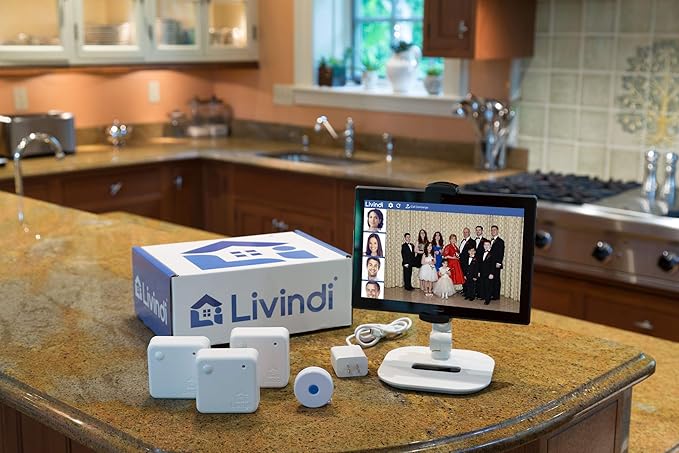 Home for Houses Ten Inch Tablet for Seniors with Emergency Alerts (WiFi or Cellular). Rated The Most Comprehensive Monitoring System for Older Adults by National Council on Aging